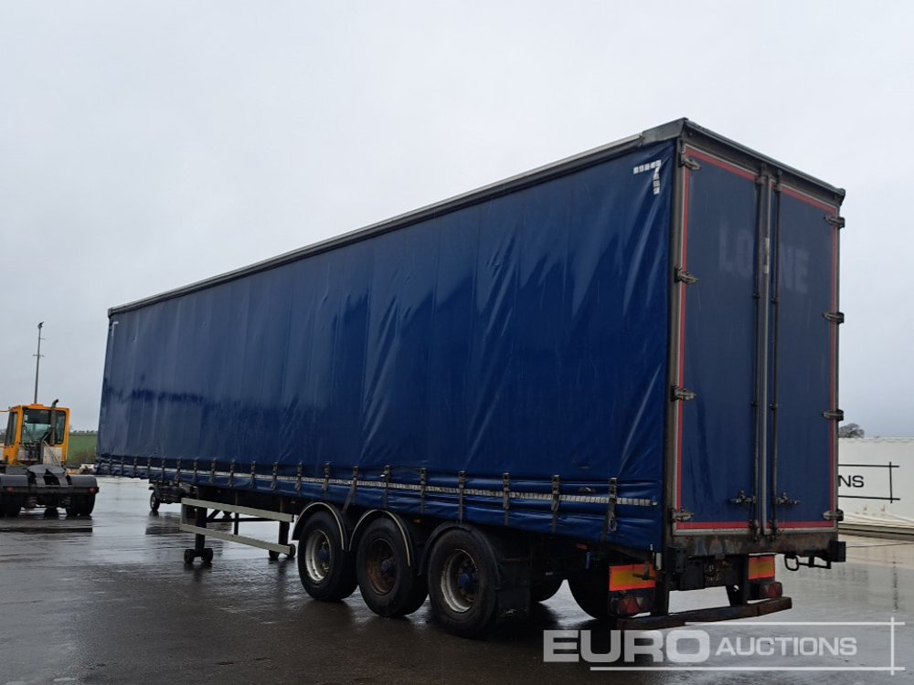 2012 SDC 45' Tri Axle Curtainsider Trailer, BPW Axles - Тентований напівпричіп: фото 2 2012 SDC 45' Tri Axle Curtainsider Trailer, BPW Axles - Тентований напівпричіп: фото 2