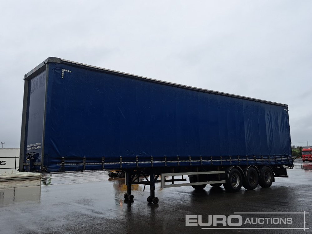 2012 SDC 45' Tri Axle Curtainsider Trailer, BPW Axles - Тентований напівпричіп: фото 1 2012 SDC 45' Tri Axle Curtainsider Trailer, BPW Axles - Тентований напівпричіп: фото 1