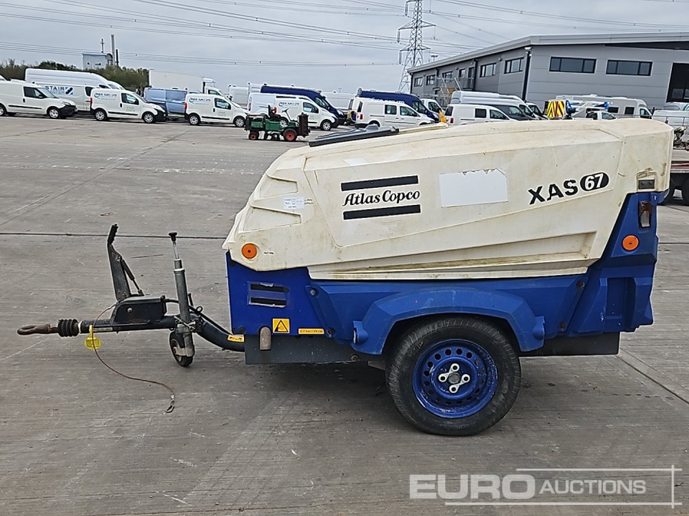 2013 Atlas Copco XAS67 130CFM - Повітряний компресор: фото 2 2013 Atlas Copco XAS67 130CFM - Повітряний компресор: фото 2