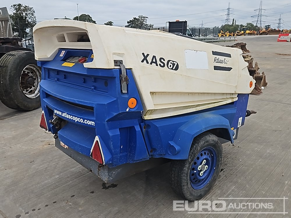 2013 Atlas Copco XAS67 130CFM - Повітряний компресор: фото 5 2013 Atlas Copco XAS67 130CFM - Повітряний компресор: фото 5