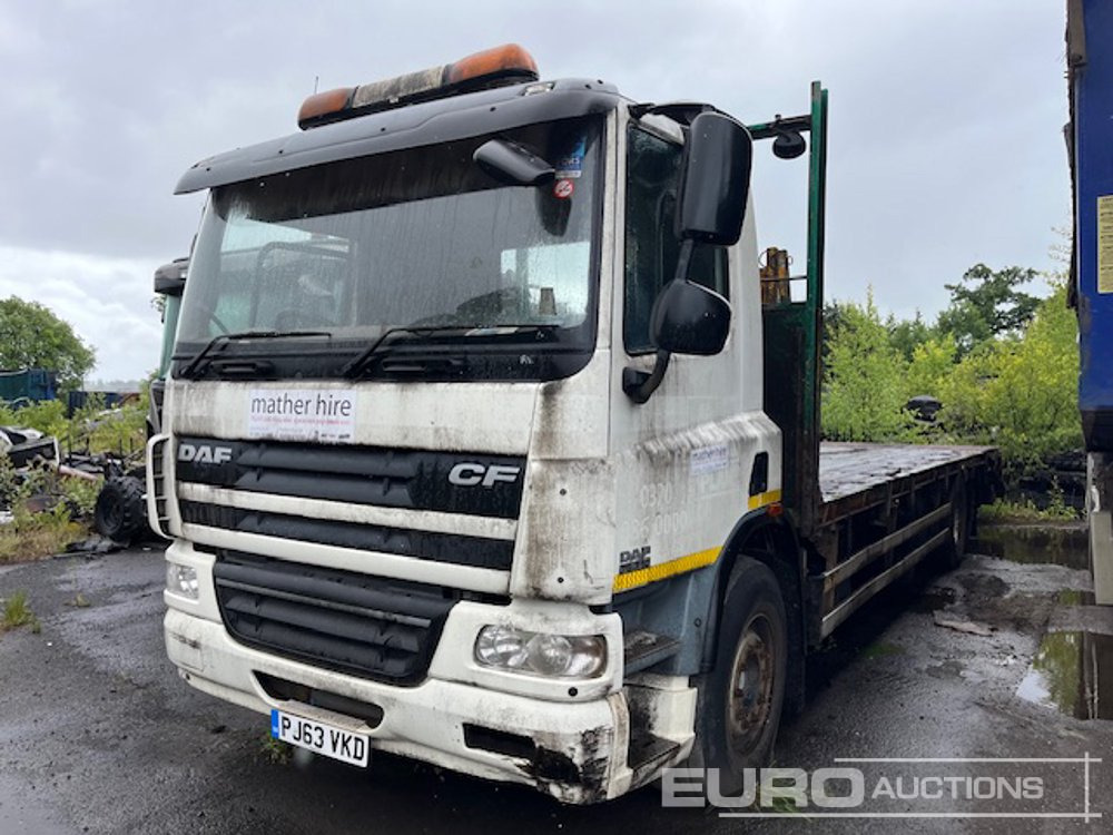 2013 DAF CF75 310 - Бортова вантажівка/ Платформа: фото 1 2013 DAF CF75 310 - Бортова вантажівка/ Платформа: фото 1