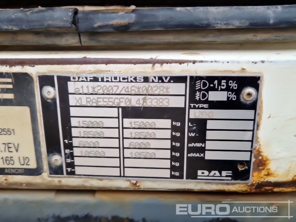 Підмітально-прибиральна машина 2013 DAF LF55.220: фото 44