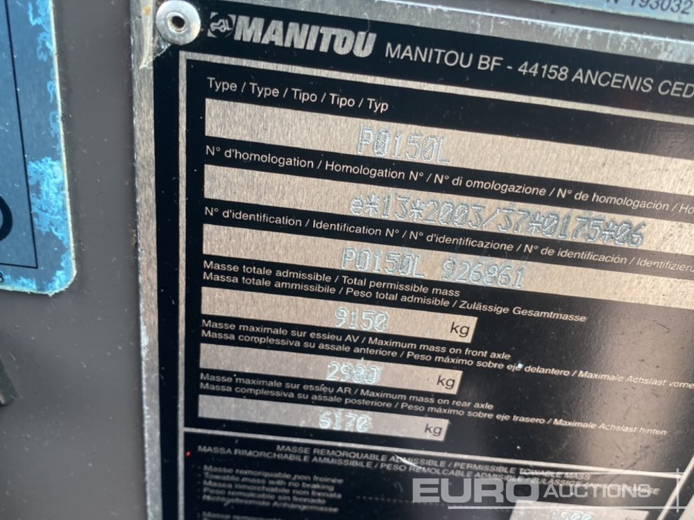 Навантажувач телескопічний 2013 Manitou MLT634 -120LSU: фото 37