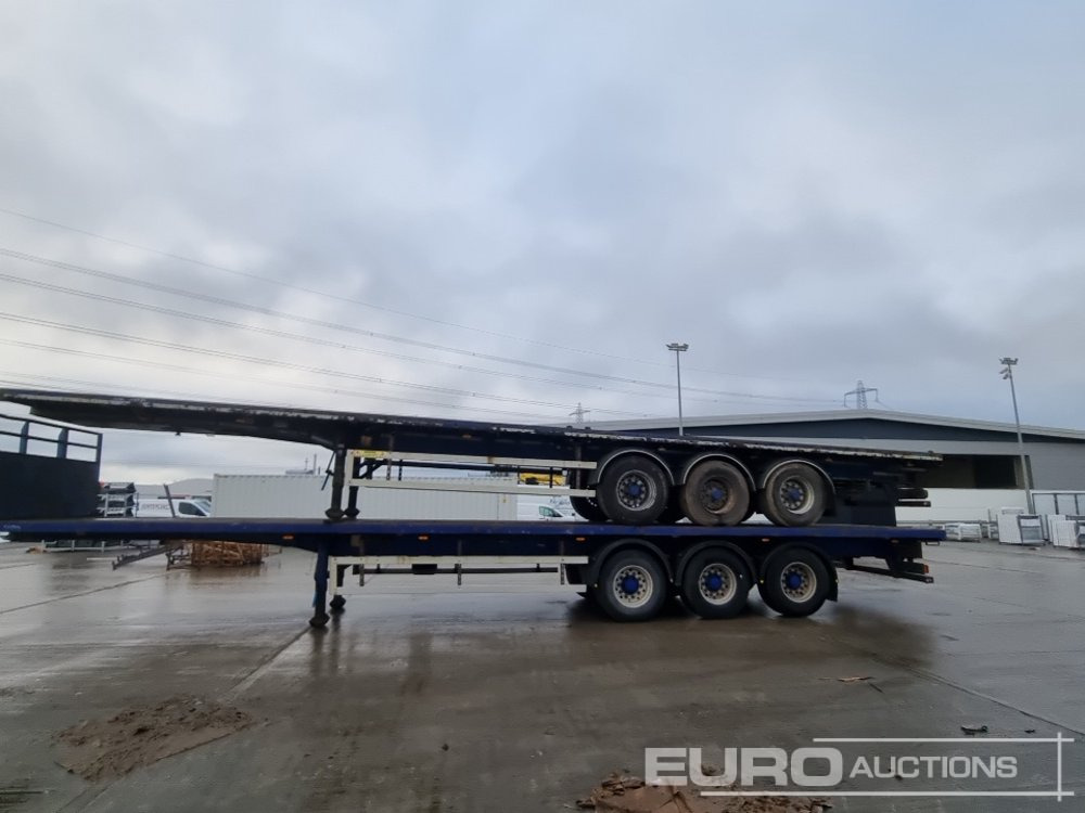 2013 SDC Tri Axle Flat Bed Trailer - Бортовий напівпричіп/ Платформа: фото 2 2013 SDC Tri Axle Flat Bed Trailer - Бортовий напівпричіп/ Платформа: фото 2