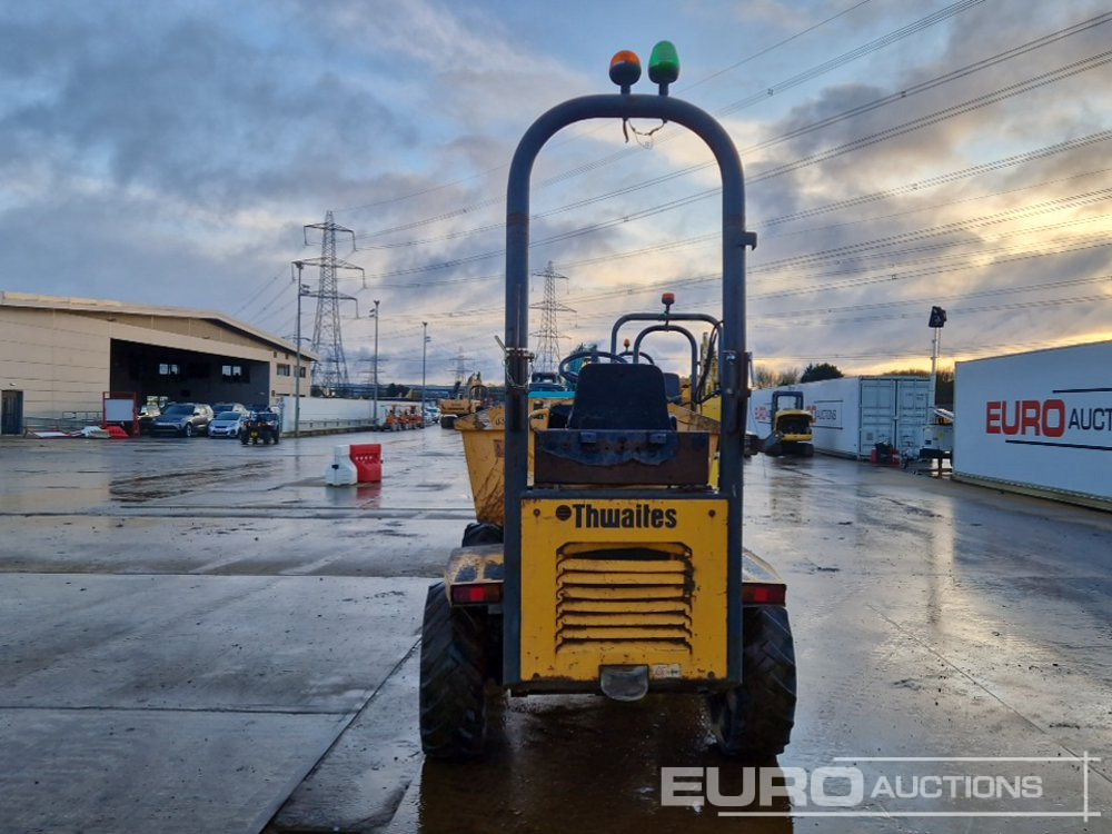 2013 Thwaites 3 Ton Swivel Skip Dumper, Roll Bar - Міні-самоскид: фото 4 2013 Thwaites 3 Ton Swivel Skip Dumper, Roll Bar - Міні-самоскид: фото 4
