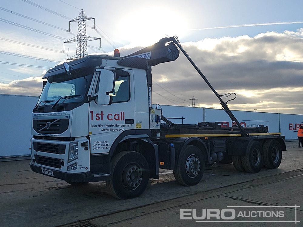 2013 Volvo FM 410 - Скіповий навантажувач вантажівка: фото 1 2013 Volvo FM 410 - Скіповий навантажувач вантажівка: фото 1