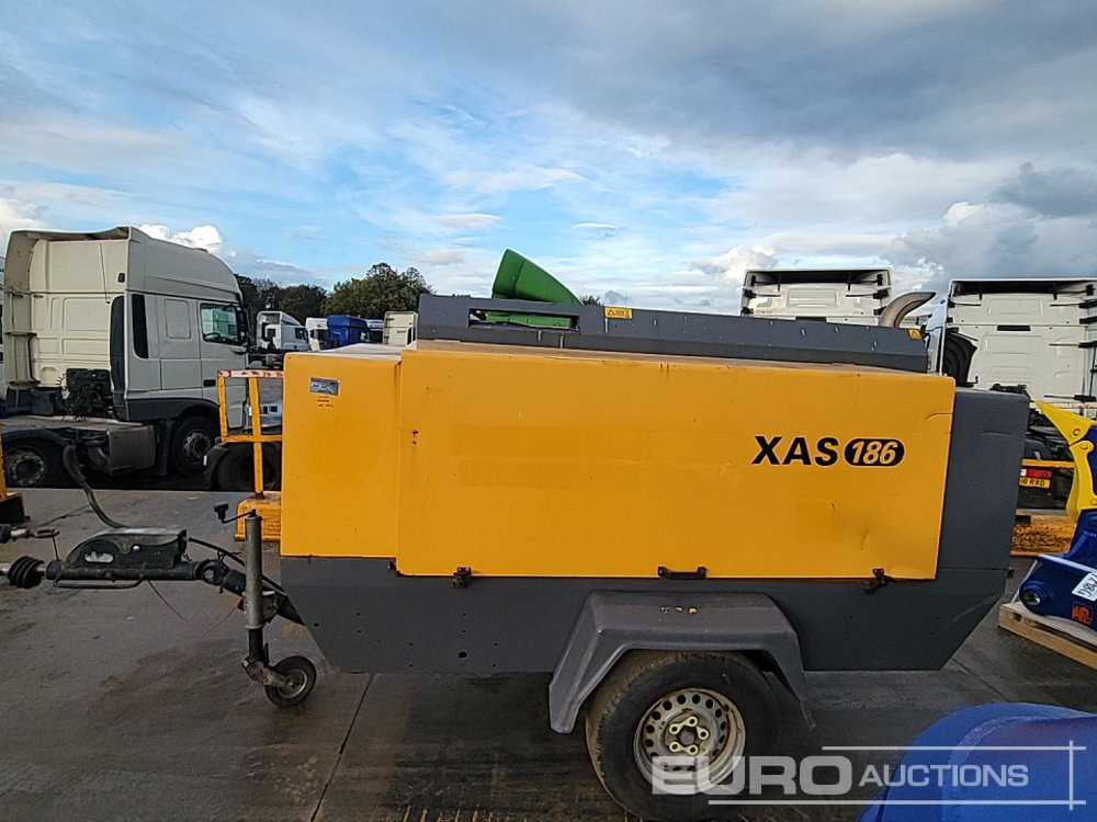 2014 Atlas Copco XAS186 - Повітряний компресор: фото 2 2014 Atlas Copco XAS186 - Повітряний компресор: фото 2