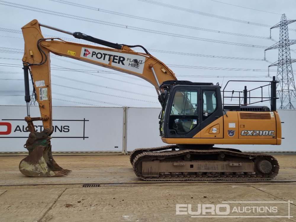 2014 Case CX210C - Гусеничний екскаватор: фото 2 2014 Case CX210C - Гусеничний екскаватор: фото 2