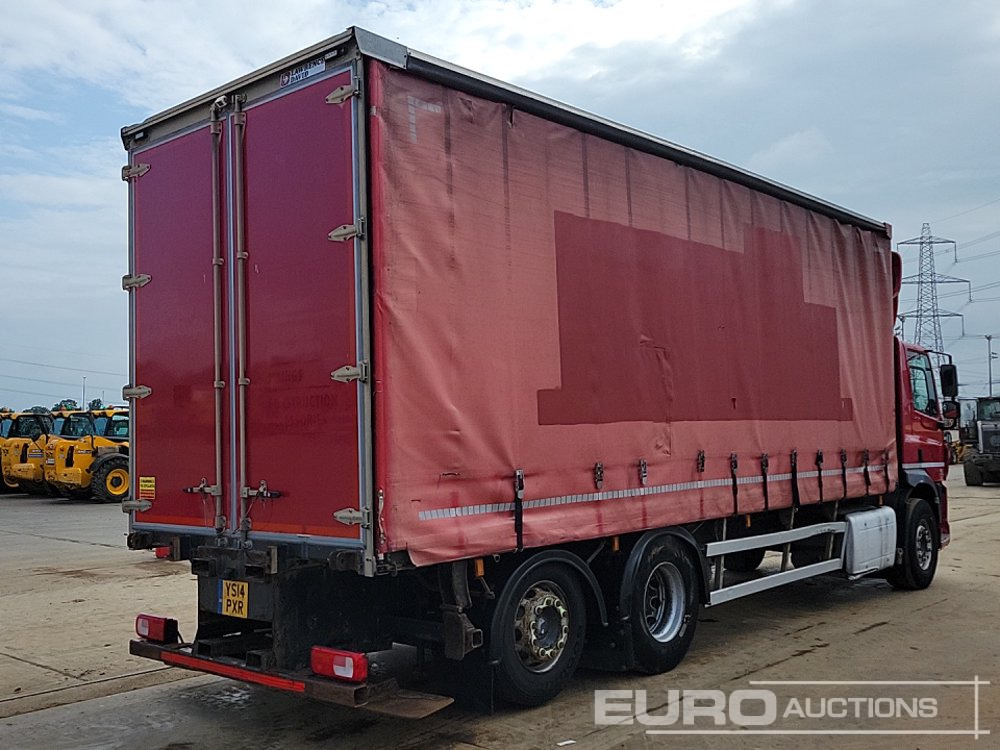 2014 DAF CF290 - Тентована вантажівка: фото 5 2014 DAF CF290 - Тентована вантажівка: фото 5