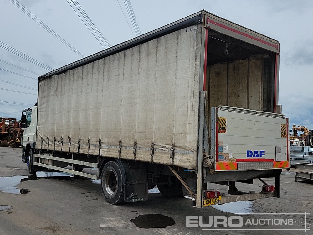 2014 DAF CF65.220 - Тентована вантажівка: фото 3 2014 DAF CF65.220 - Тентована вантажівка: фото 3