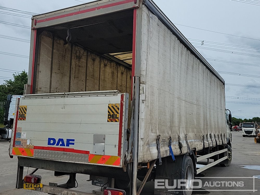 2014 DAF CF65.220 - Тентована вантажівка: фото 5 2014 DAF CF65.220 - Тентована вантажівка: фото 5