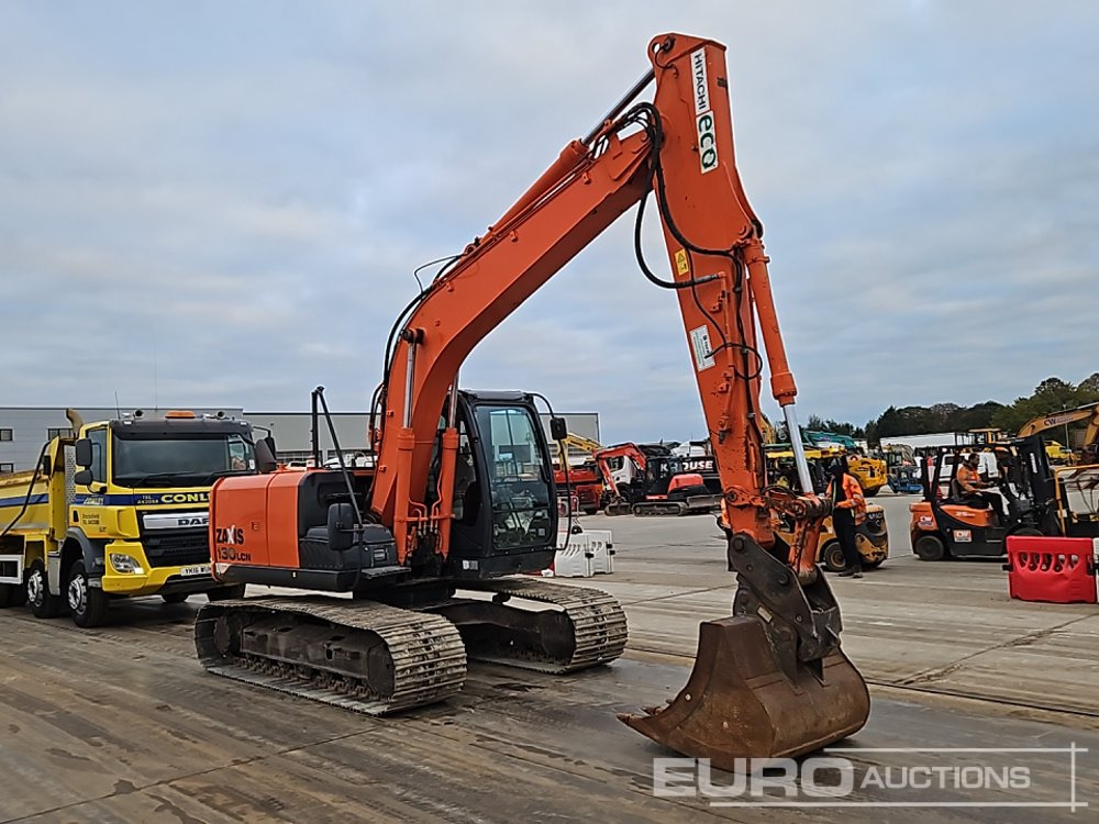 Гусеничний екскаватор 2014 Hitachi ZX130LCN-5B: фото 7