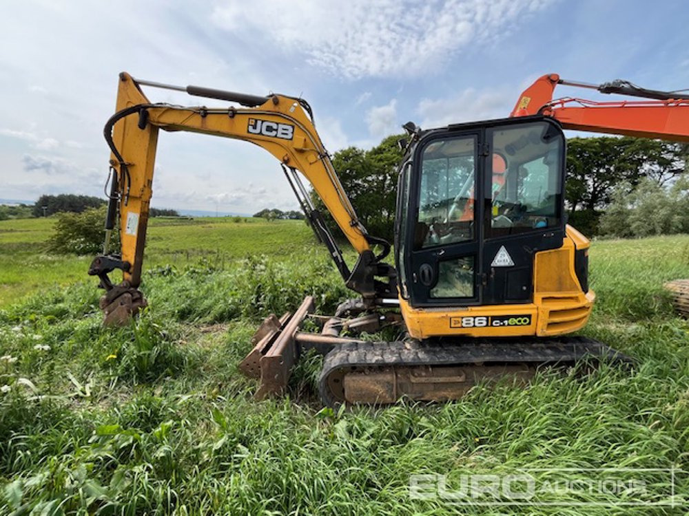 2014 JCB 86C-1 - Міні-екскаватор: фото 2 2014 JCB 86C-1 - Міні-екскаватор: фото 2
