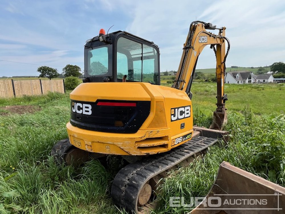 2014 JCB 86C-1 - Міні-екскаватор: фото 5 2014 JCB 86C-1 - Міні-екскаватор: фото 5