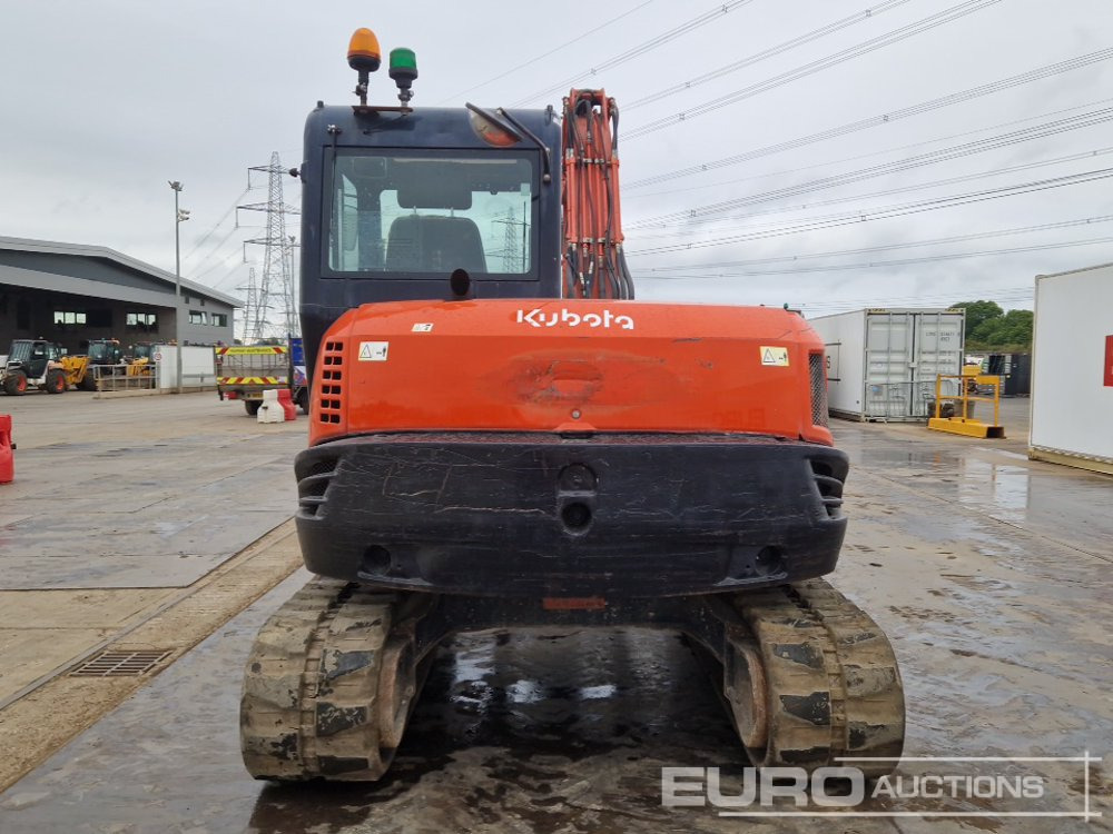 2014 Kubota KX080-4 - Міні-екскаватор: фото 4 2014 Kubota KX080-4 - Міні-екскаватор: фото 4