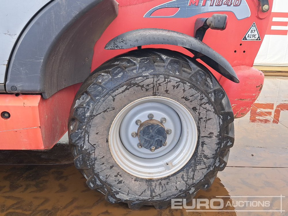 Навантажувач телескопічний 2014 Manitou MT1840: фото 10