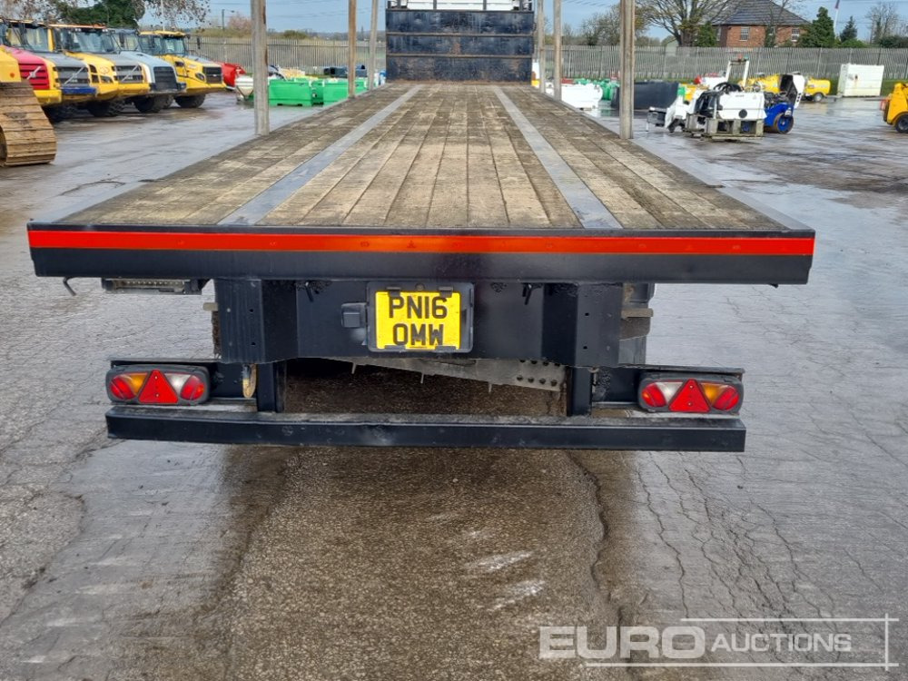 2014 SDC Tri Axle Flat Bed Trailer - Бортовий напівпричіп/ Платформа: фото 4 2014 SDC Tri Axle Flat Bed Trailer - Бортовий напівпричіп/ Платформа: фото 4