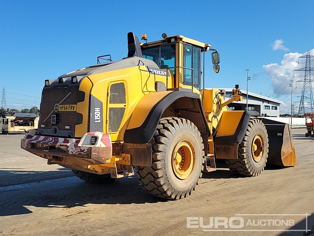 2014 Volvo L150H - Колісний навантажувач: фото 5 2014 Volvo L150H - Колісний навантажувач: фото 5