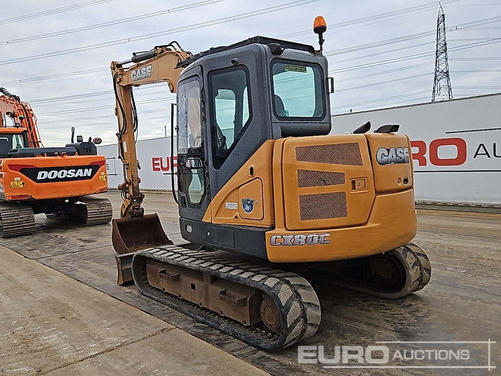 2015 Case CX80C - Міні-екскаватор: фото 3 2015 Case CX80C - Міні-екскаватор: фото 3