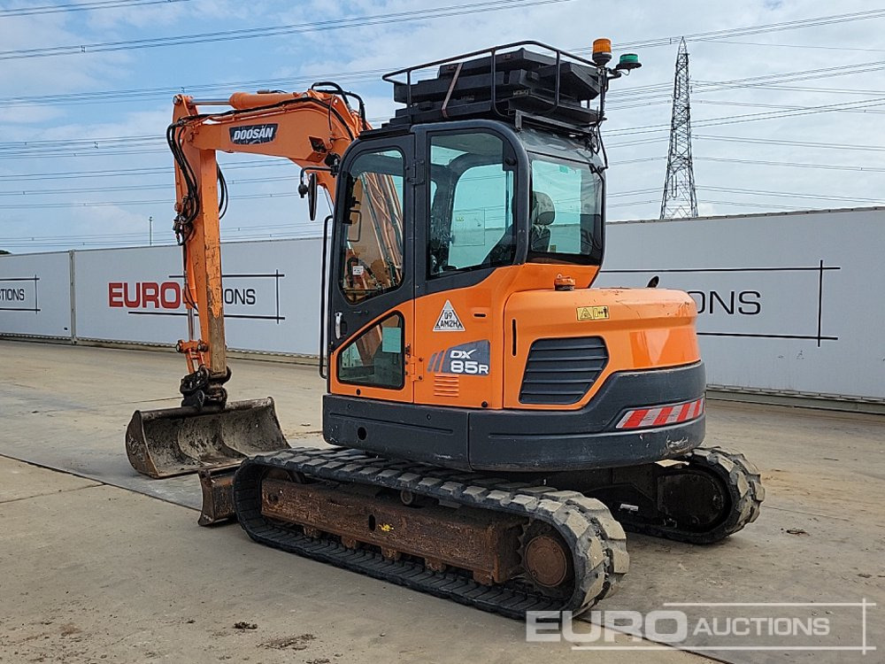 2015 Doosan DX85R-3 - Міні-екскаватор: фото 3 2015 Doosan DX85R-3 - Міні-екскаватор: фото 3