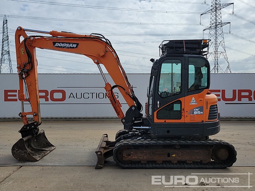 2015 Doosan DX85R-3 - Міні-екскаватор: фото 2 2015 Doosan DX85R-3 - Міні-екскаватор: фото 2