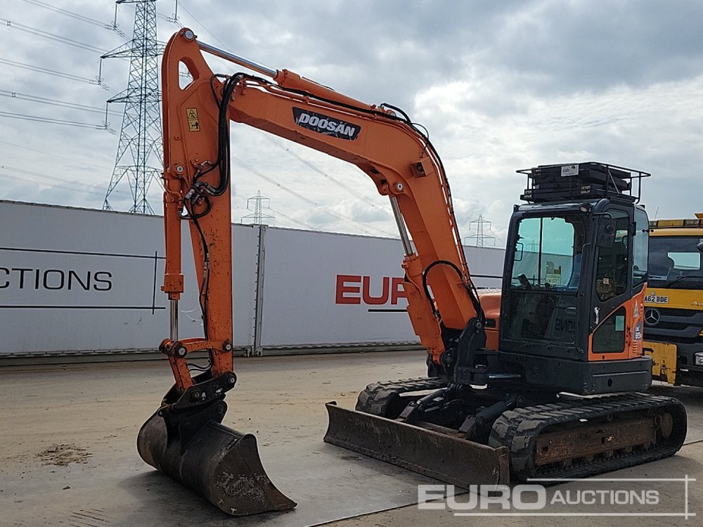 2015 Doosan DX85R-3 - Міні-екскаватор: фото 1 2015 Doosan DX85R-3 - Міні-екскаватор: фото 1