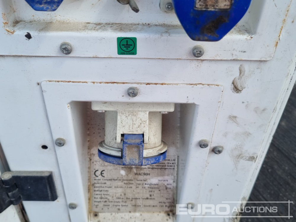 Електричний генератор 2015 Harrington 9kVA Generator, Kubota Engine: фото 12