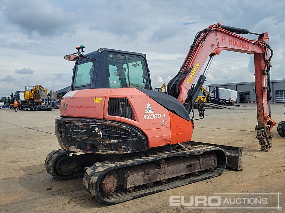 2015 Kubota KX080-4 - Міні-екскаватор: фото 5 2015 Kubota KX080-4 - Міні-екскаватор: фото 5