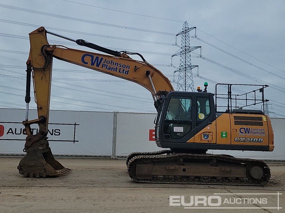 2016 Case CX210D - Гусеничний екскаватор: фото 2 2016 Case CX210D - Гусеничний екскаватор: фото 2