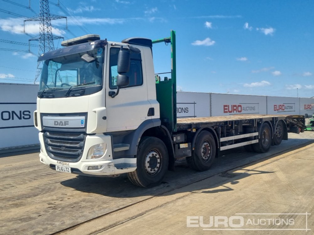 2016 DAF 400 - Бортова вантажівка/ Платформа: фото 1 2016 DAF 400 - Бортова вантажівка/ Платформа: фото 1