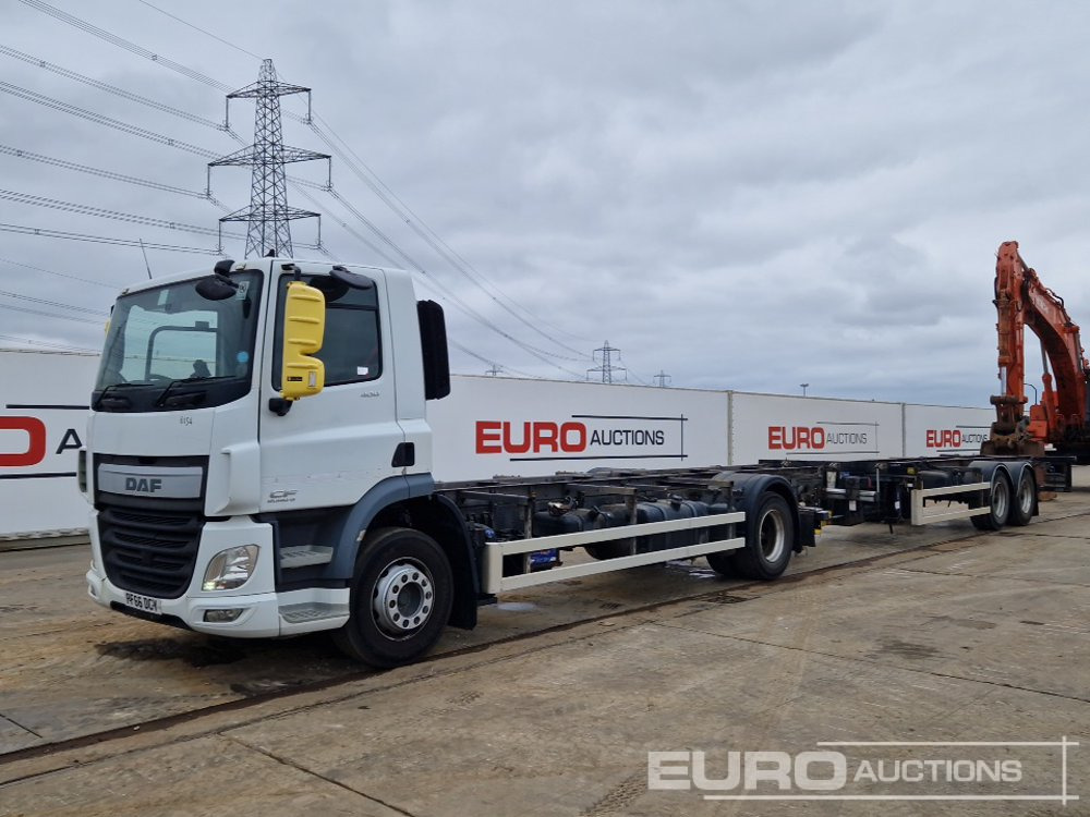2016 DAF CF400 - Вантажівка шасі: фото 1 2016 DAF CF400 - Вантажівка шасі: фото 1