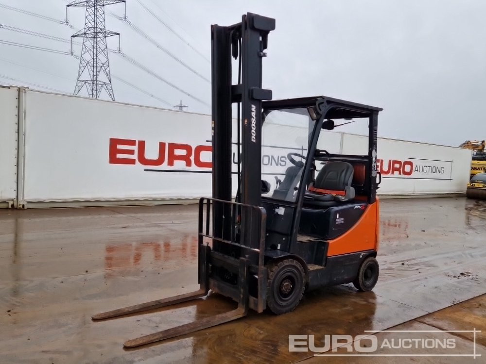 2016 Doosan G18S-5 - Навантажувач вилковий: фото 1 2016 Doosan G18S-5 - Навантажувач вилковий: фото 1