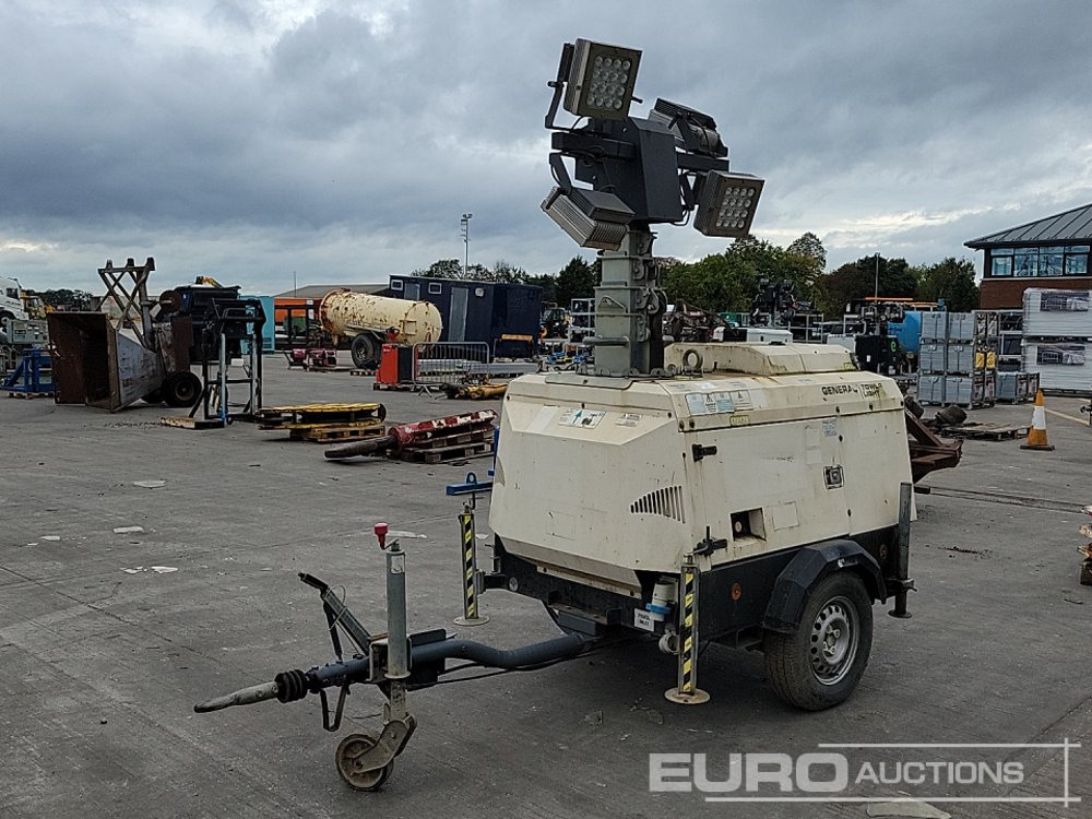 2016 Generac Battery LED-1 Single Axle LED Lighting Tower, 1 Cylinder Engine - Освітлювальна вежа: фото 1 2016 Generac Battery LED-1 Single Axle LED Lighting Tower, 1 Cylinder Engine - Освітлювальна вежа: фото 1
