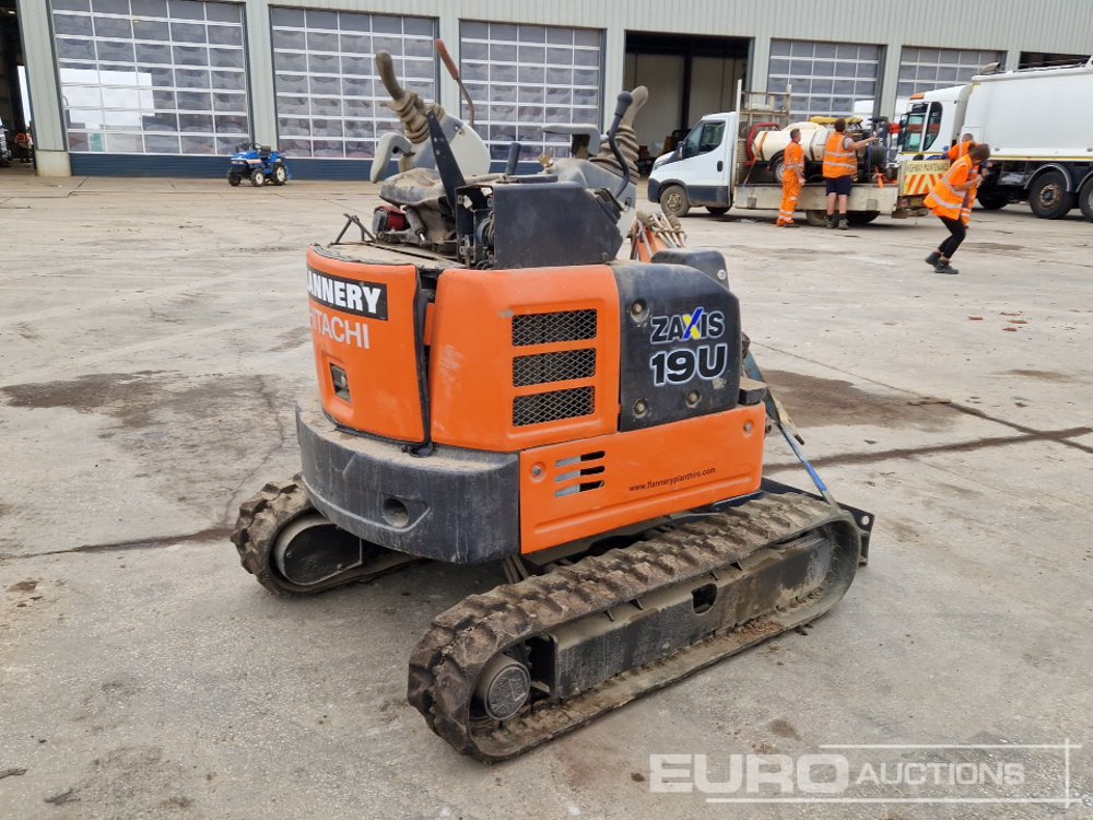 2016 Hitachi ZX19U-5A YR - Міні-екскаватор: фото 5 2016 Hitachi ZX19U-5A YR - Міні-екскаватор: фото 5