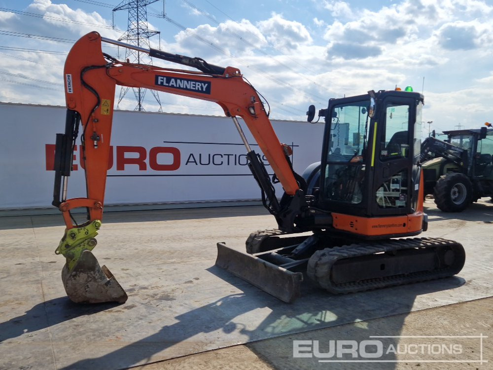 2016 Hitachi ZX55U-5A - Міні-екскаватор: фото 1 2016 Hitachi ZX55U-5A - Міні-екскаватор: фото 1