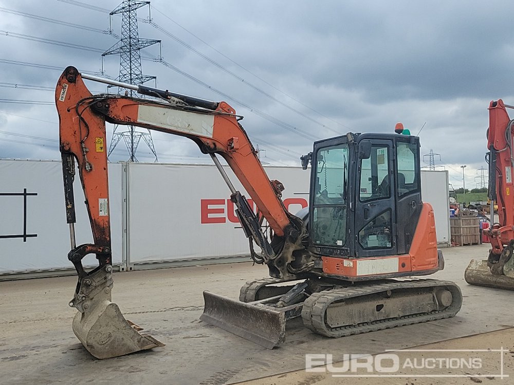 2016 Hitachi ZX65USB-5A - Міні-екскаватор: фото 1 2016 Hitachi ZX65USB-5A - Міні-екскаватор: фото 1