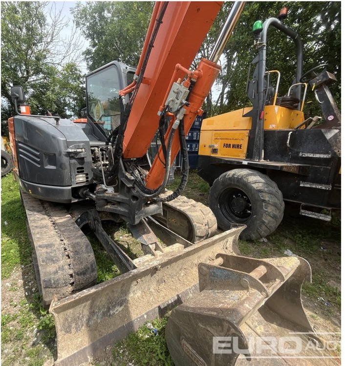 2016 Hitachi ZX85USB-5 - Міні-екскаватор: фото 4 2016 Hitachi ZX85USB-5 - Міні-екскаватор: фото 4