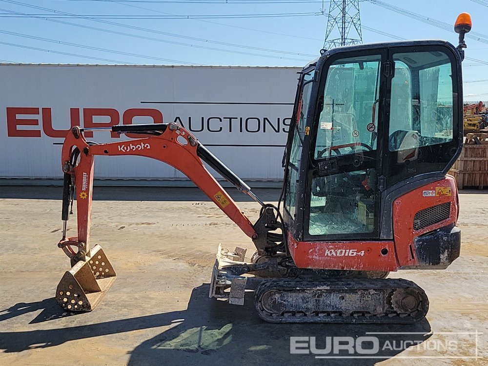 2016 Kubota KX016-4 - Міні-екскаватор: фото 2 2016 Kubota KX016-4 - Міні-екскаватор: фото 2