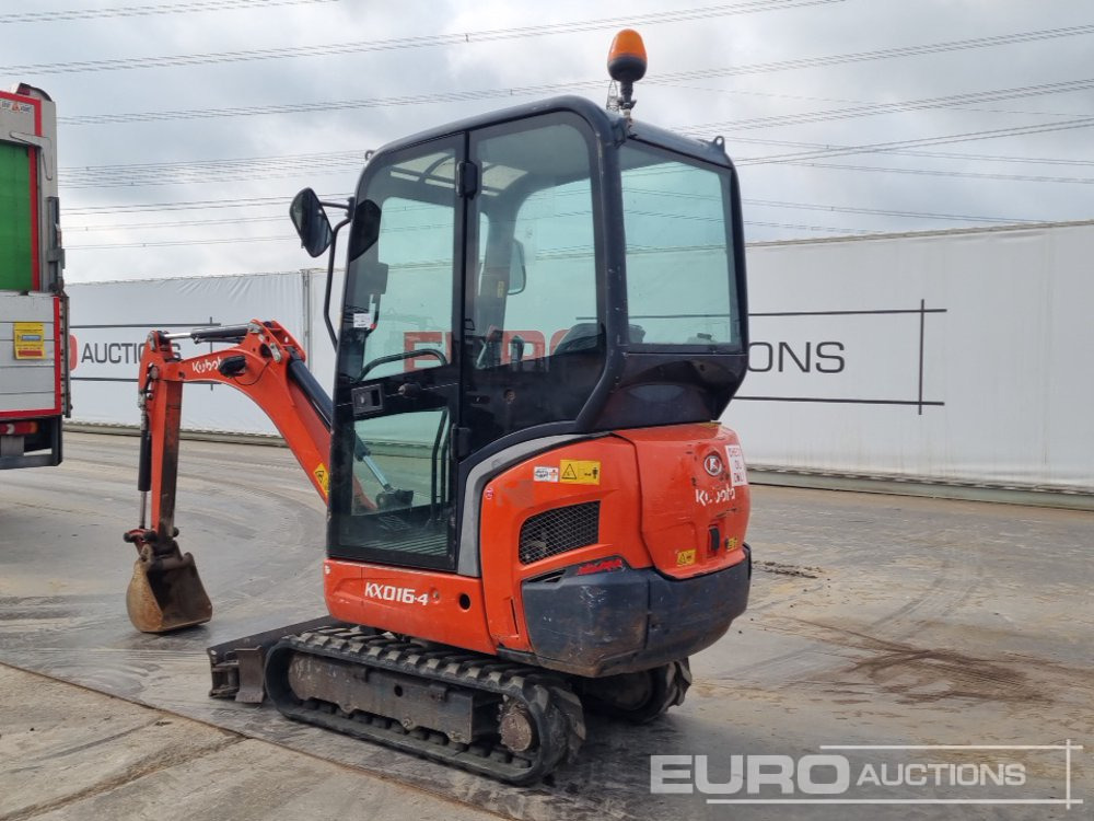 2016 Kubota KX016-4 - Міні-екскаватор: фото 3 2016 Kubota KX016-4 - Міні-екскаватор: фото 3