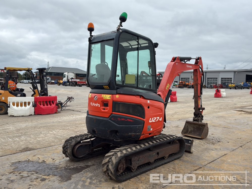 2016 Kubota U27-4 - Міні-екскаватор: фото 5 2016 Kubota U27-4 - Міні-екскаватор: фото 5