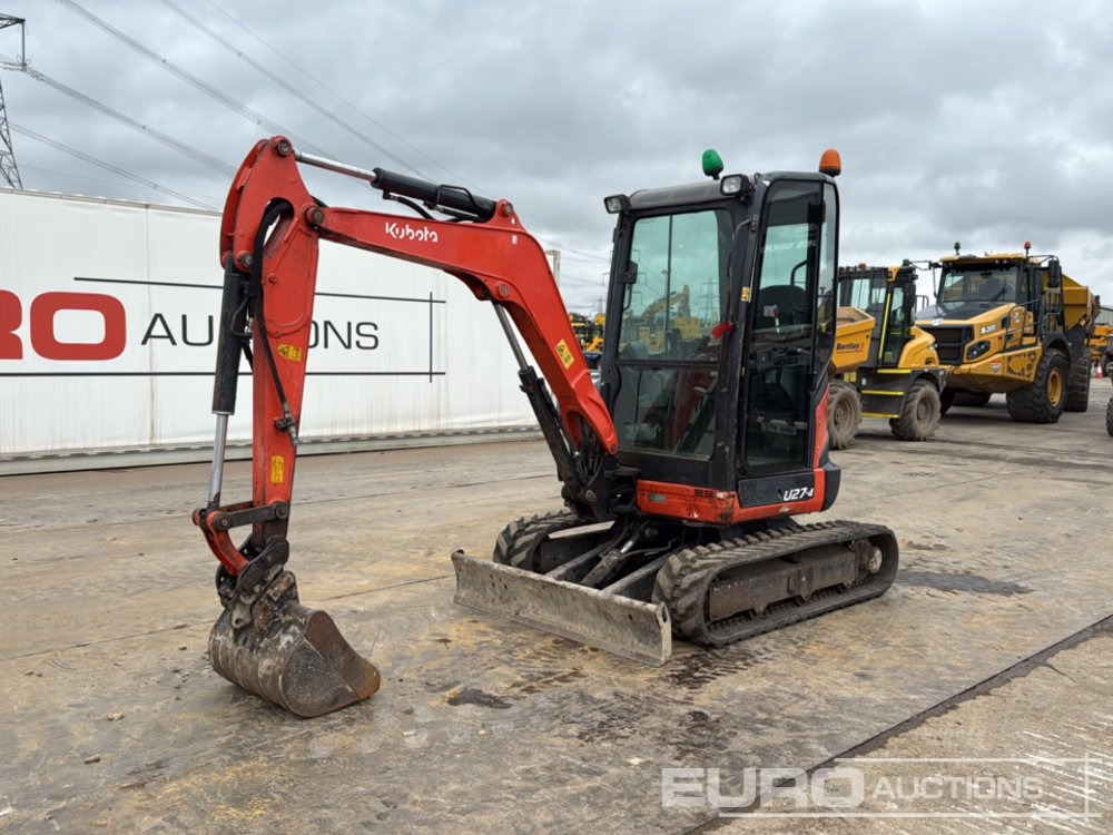 2016 Kubota U27-4 - Міні-екскаватор: фото 1 2016 Kubota U27-4 - Міні-екскаватор: фото 1