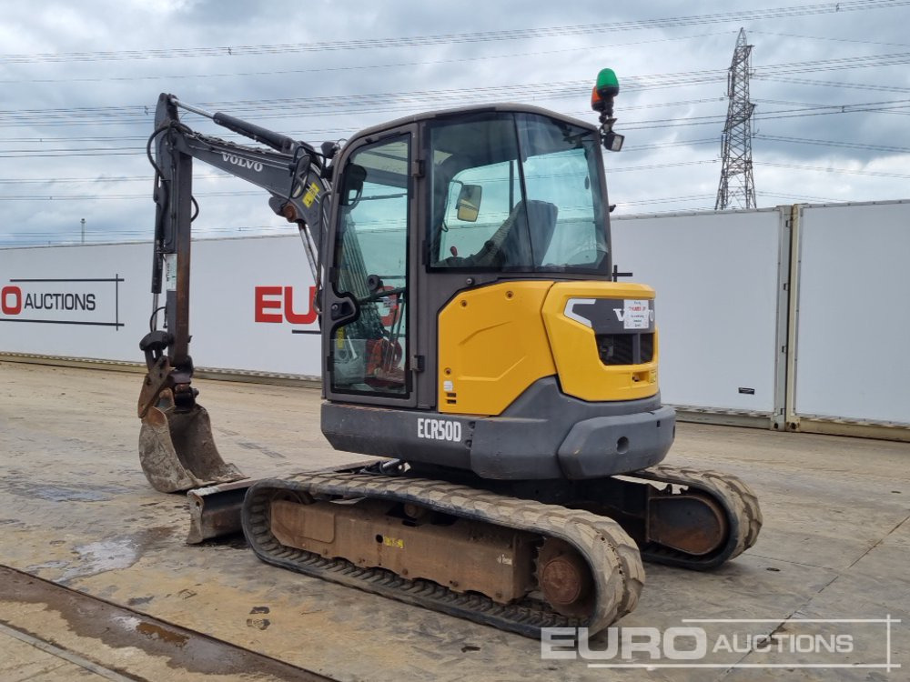 2016 Volvo ECR50D - Міні-екскаватор: фото 3 2016 Volvo ECR50D - Міні-екскаватор: фото 3