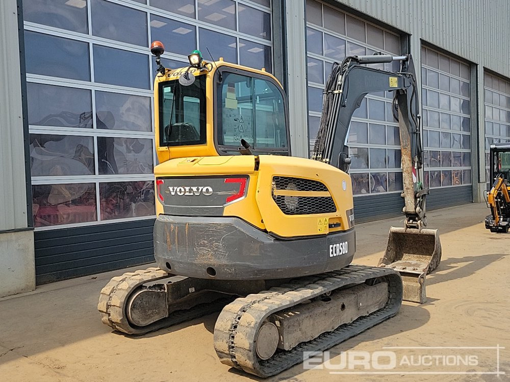 2016 Volvo ECR58D - Міні-екскаватор: фото 5 2016 Volvo ECR58D - Міні-екскаватор: фото 5