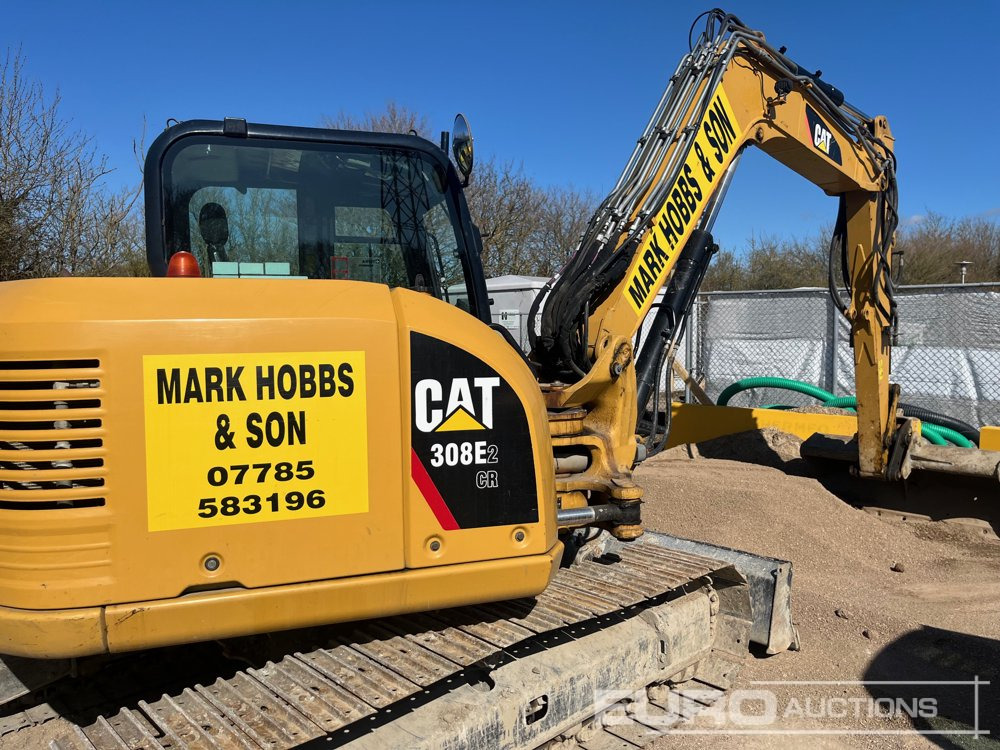 2017 CAT 308E2 CR - Міні-екскаватор: фото 4 2017 CAT 308E2 CR - Міні-екскаватор: фото 4