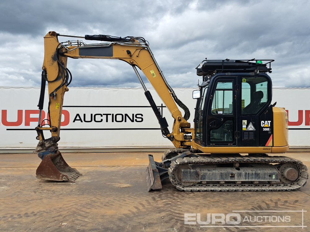 2017 CAT 308E2CR - Міні-екскаватор: фото 2 2017 CAT 308E2CR - Міні-екскаватор: фото 2