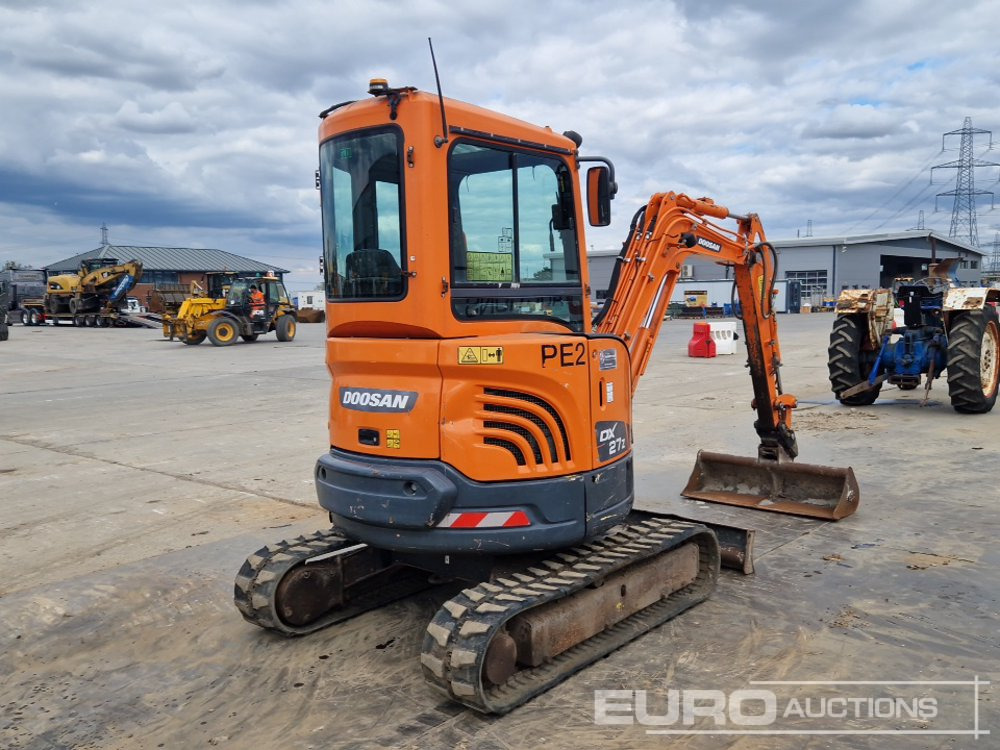 2017 Doosan DX27Z - Міні-екскаватор: фото 5 2017 Doosan DX27Z - Міні-екскаватор: фото 5