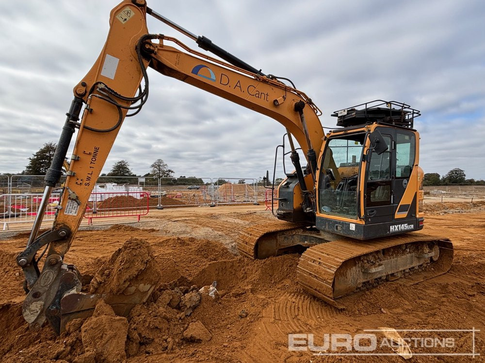 2017 Hyundai Robex HX145LCR - Гусеничний екскаватор: фото 1 2017 Hyundai Robex HX145LCR - Гусеничний екскаватор: фото 1