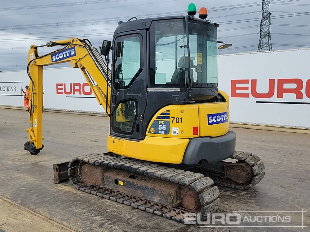 2017 Komatsu PC55MR-3 - Міні-екскаватор: фото 3 2017 Komatsu PC55MR-3 - Міні-екскаватор: фото 3