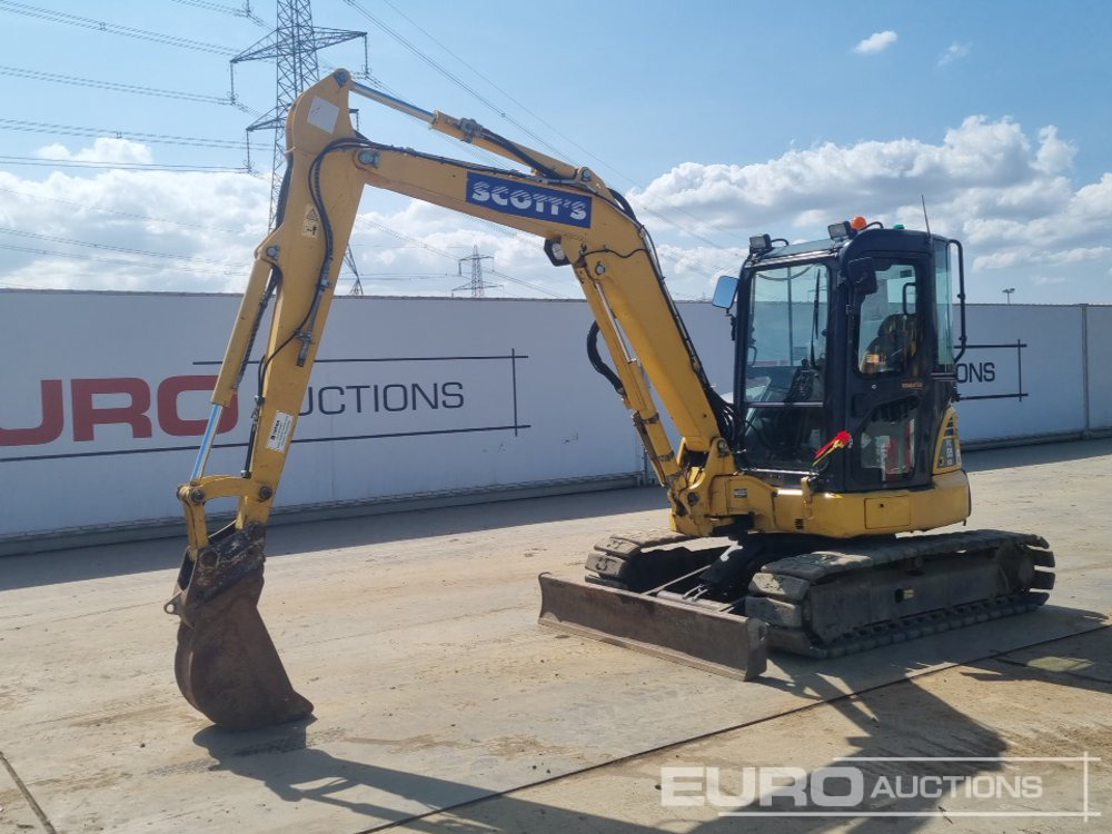 2017 Komatsu PC55MR-3 - Міні-екскаватор: фото 1 2017 Komatsu PC55MR-3 - Міні-екскаватор: фото 1