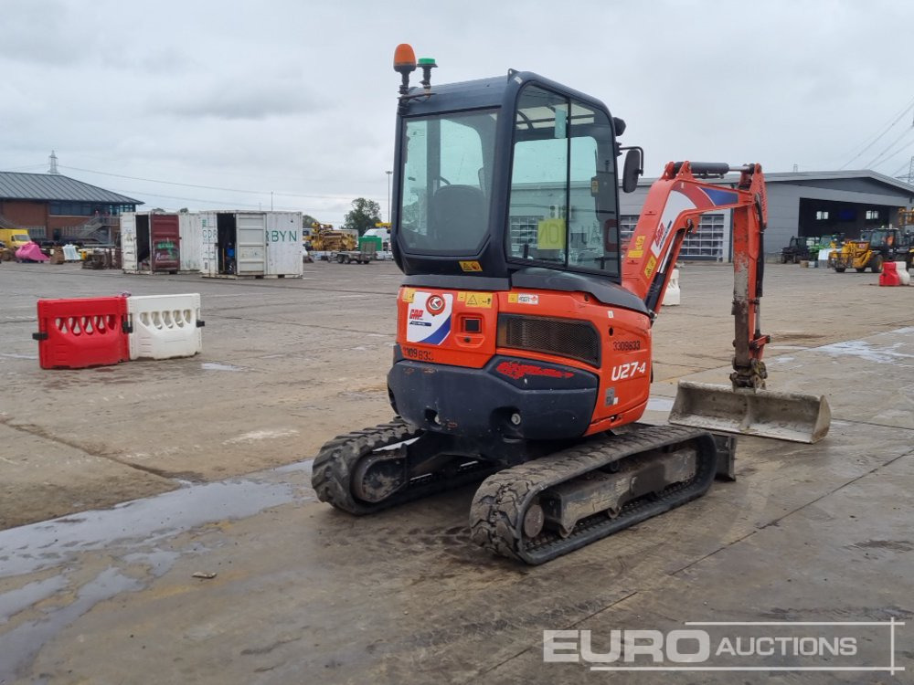 2017 Kubota KX016-4 - Міні-екскаватор: фото 5 2017 Kubota KX016-4 - Міні-екскаватор: фото 5